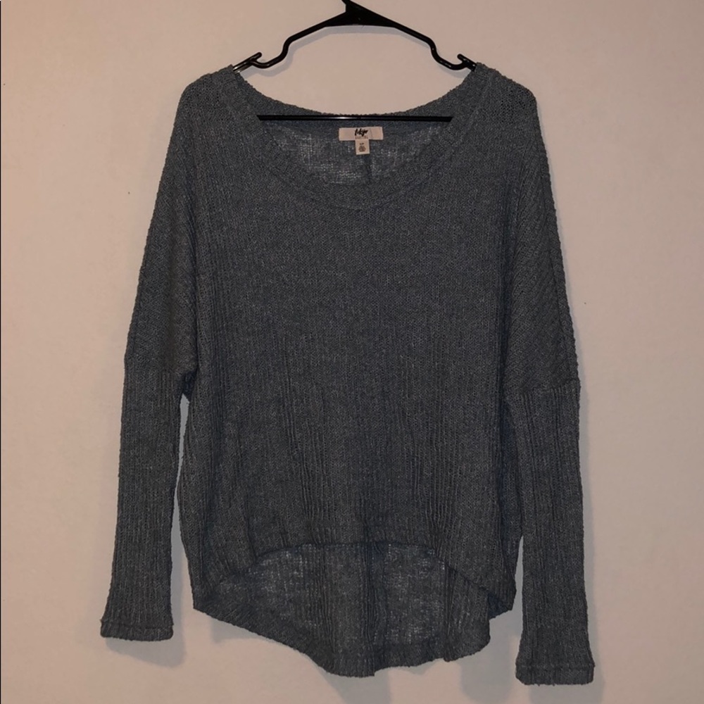 over sized sweater